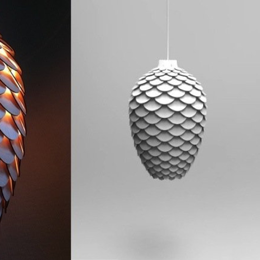 Люстра Pinecone Wooden King