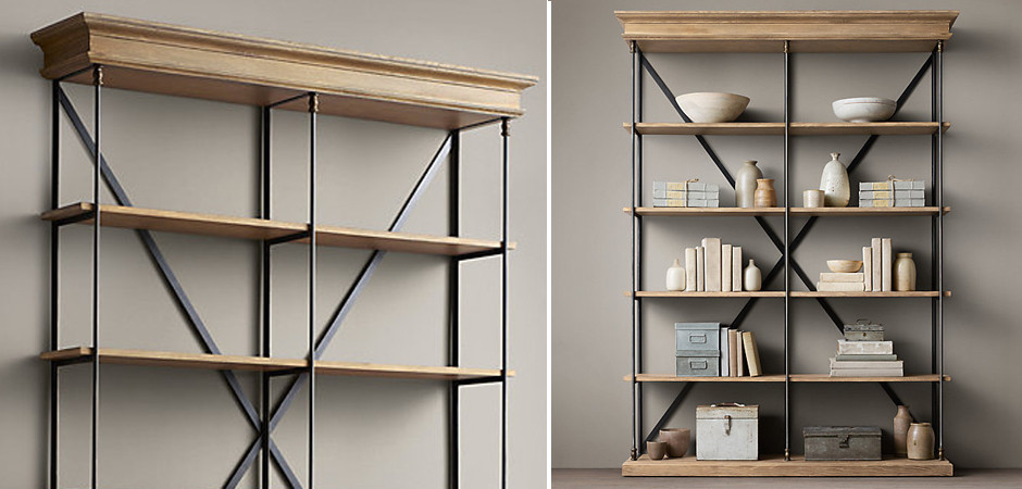 Стеллаж Old Oak Double