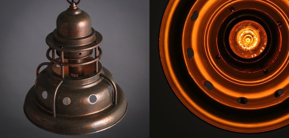 Люстра Old Copper Pendant