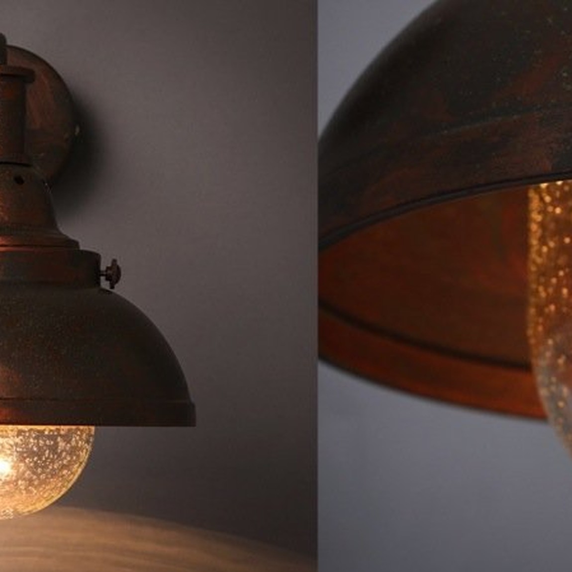 Настеный светильник Old Copper Bra