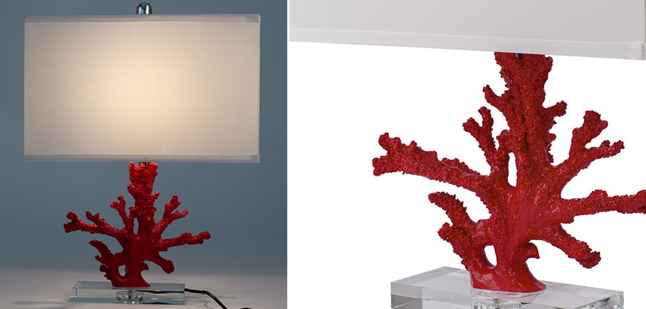 Настольная лампа Red Coral