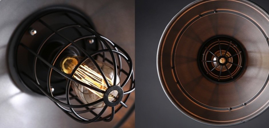 Подвесной светильник Loft Industrial Metal Cage Elder