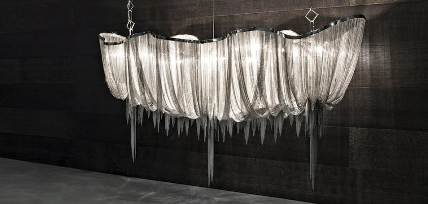 Люстра Atlantis Aluminium Chain Chandelier