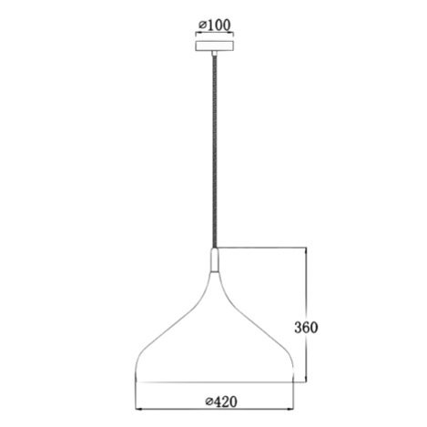 Подвесной светильник Dairy Light Dome