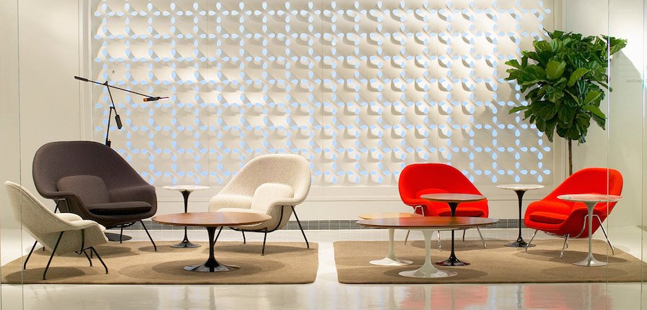 Кресло Womb Chair and Ottoman