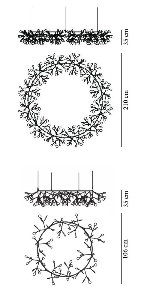 Люстра Moooi Heracleum The Big O