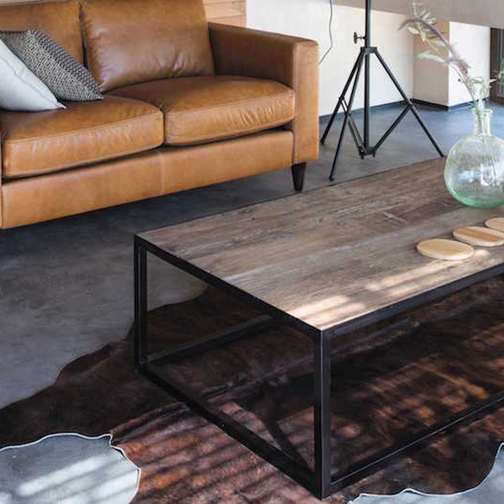 Стол Industrial Minimal Coffee Table 130