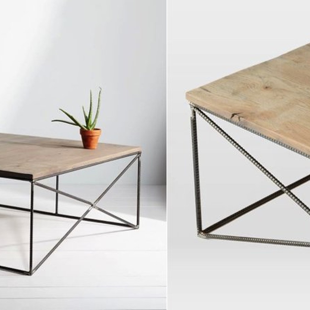 Журнальный стол Industrial Rust Fixtures Coffee Table