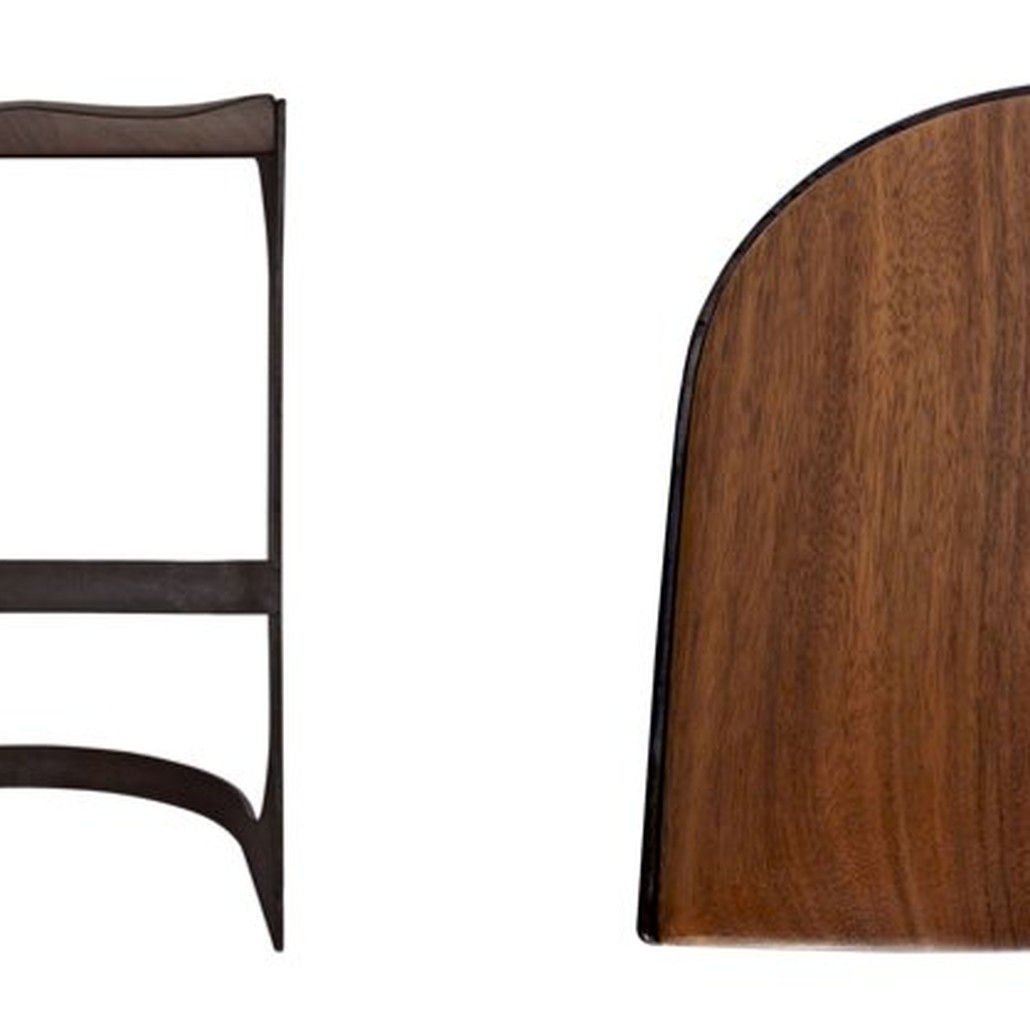 Барный стул Industrial Loft Modern Wood Bar Stool