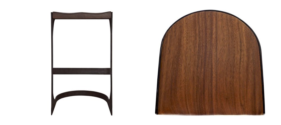 Барный стул Industrial Loft Modern Wood Bar Stool