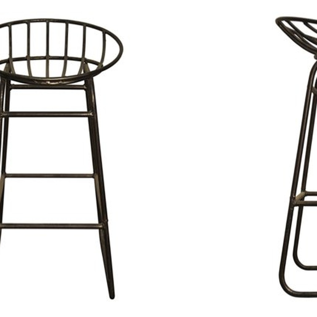 Барный стул Industrial Iron Grille Bar Stool