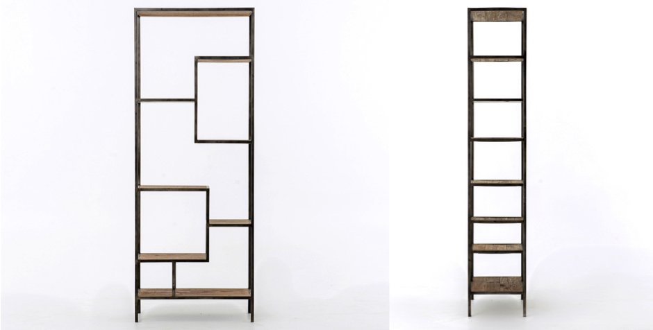 Стеллаж Industrial Corolina Geometric Stella