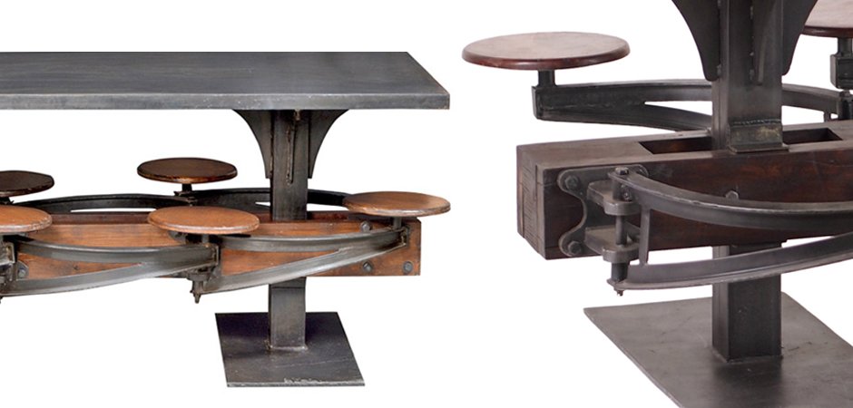 Обеденный стол Perrin Communal Table Loft