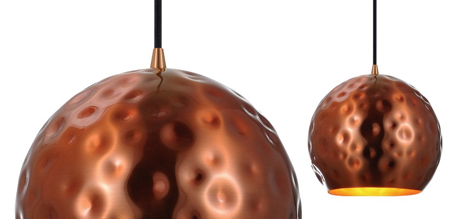 Подвесной светильник Copper loft pendant lamp sphere