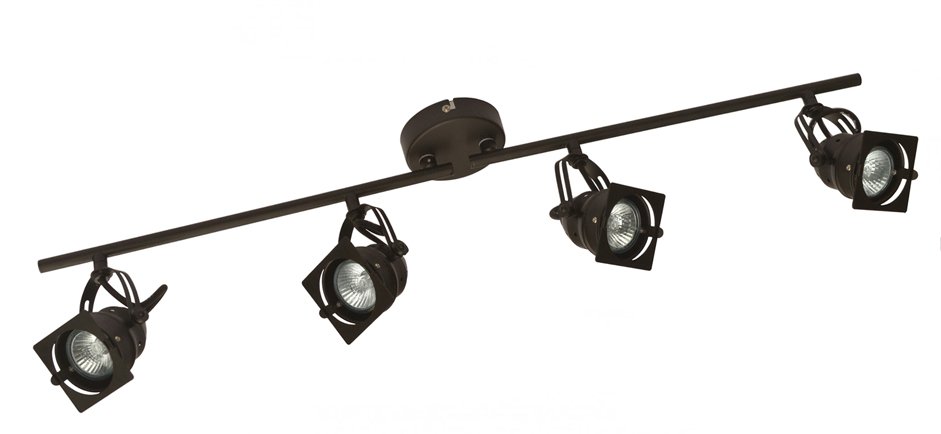 Спот Loft spotlight black four