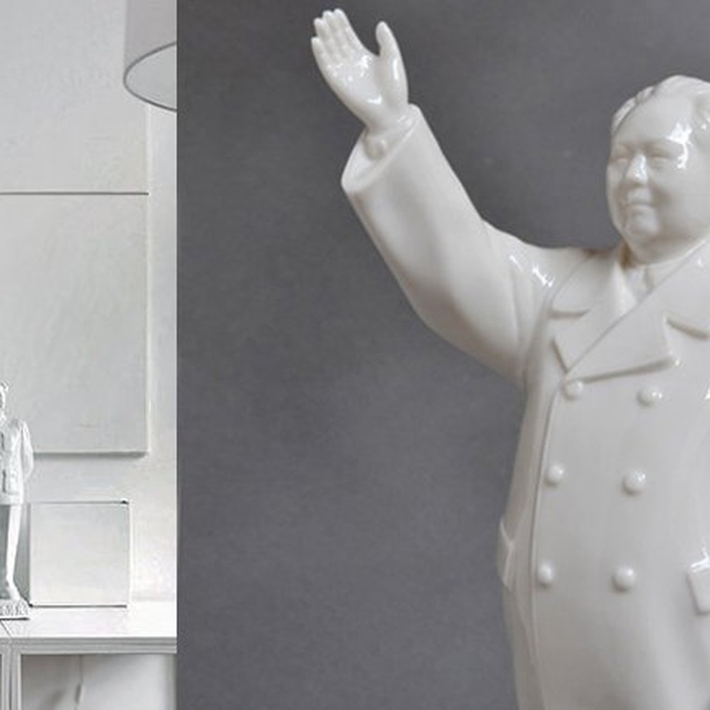 Керамическая статуэтка Мао Цзэдун Mao Zedong