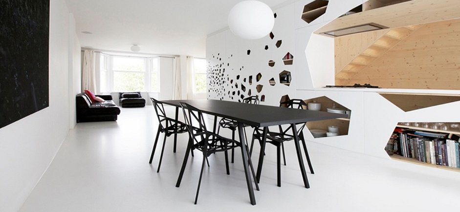 Дизайнерский стул CHAIR ONE black