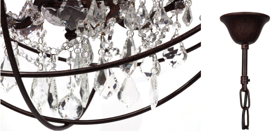 Люстра Foucault's Orb Crystal Chandelier 50
