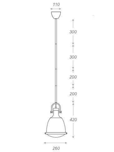Подвесной светильник Lofter Oqulus Pendant
