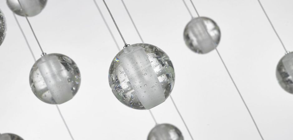 Bocci Led Crystal Glass Ball 26