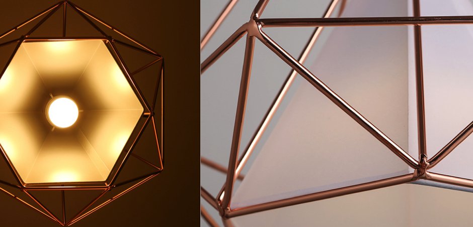 Подвесной светильник Loft Bar Nest Cone Copper