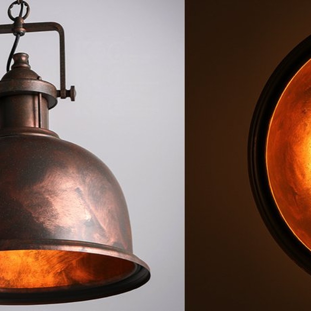 Люстра Old Copper Pendant Big