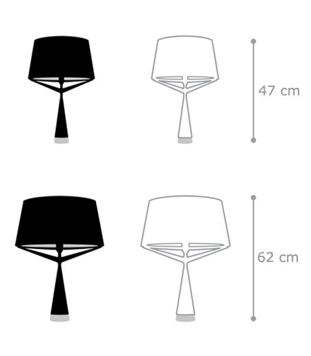 Настольная лампа AXIS S71 Small