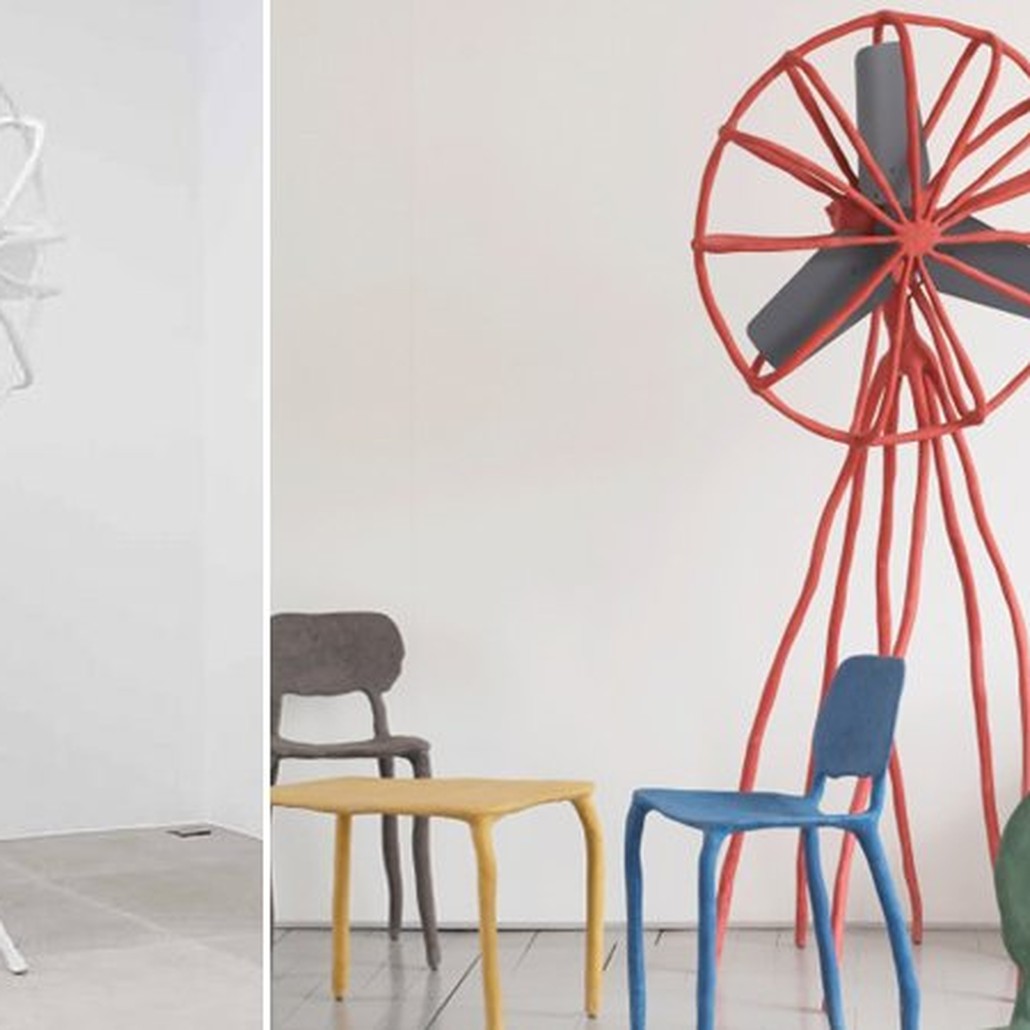 Торшер Clay Fan Medium Maarten Baas
