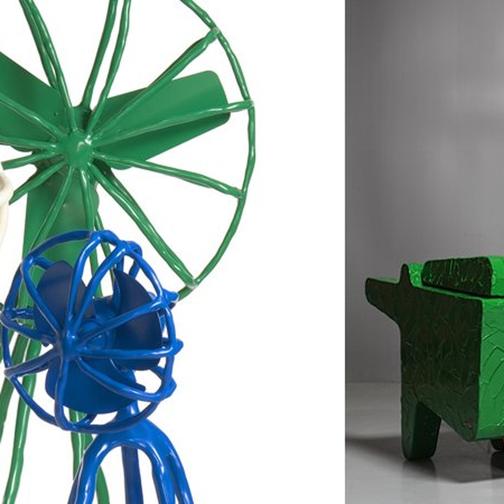 Торшер Clay Fan Medium Maarten Baas
