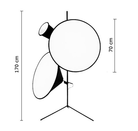 Торшер Tom Dixon Cone Black