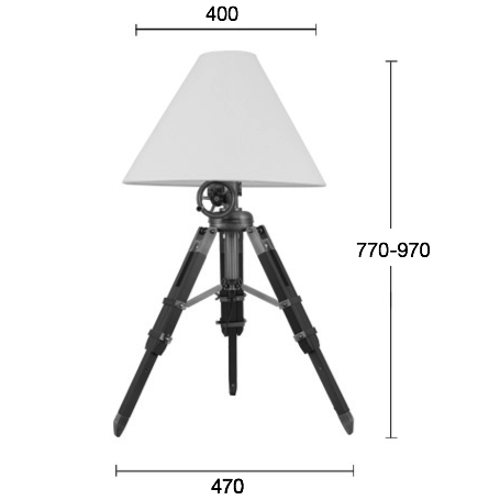 Настольная лампа Table Standing Lamp Red