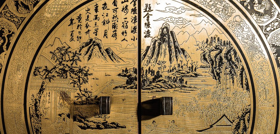 Китайский шкаф Chinese black cabinet Dynasty Ming