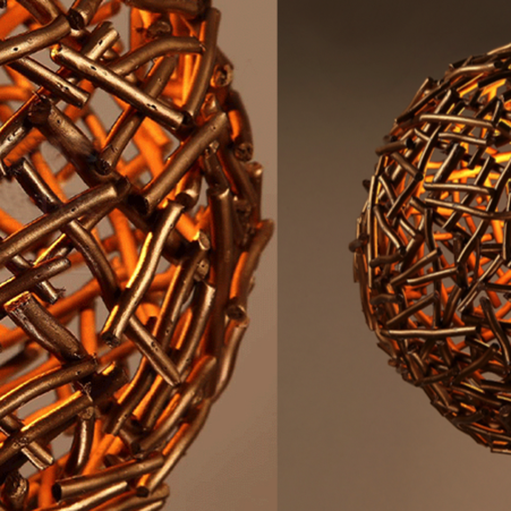 Подвесной светильник Old Wicker Pendant Sphere