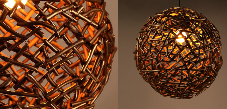 Подвесной светильник Old Wicker Pendant Sphere