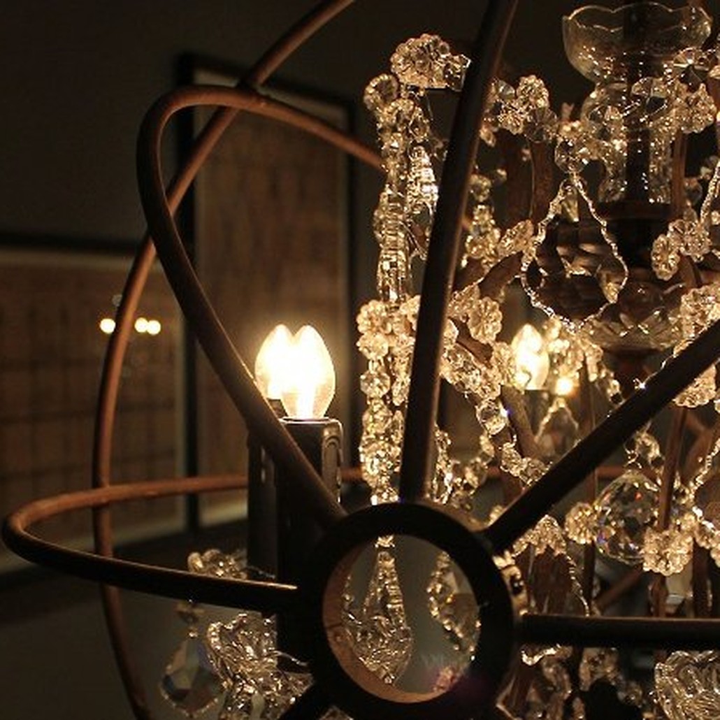 Люстра Foucault's Orb Crystal Chandelier