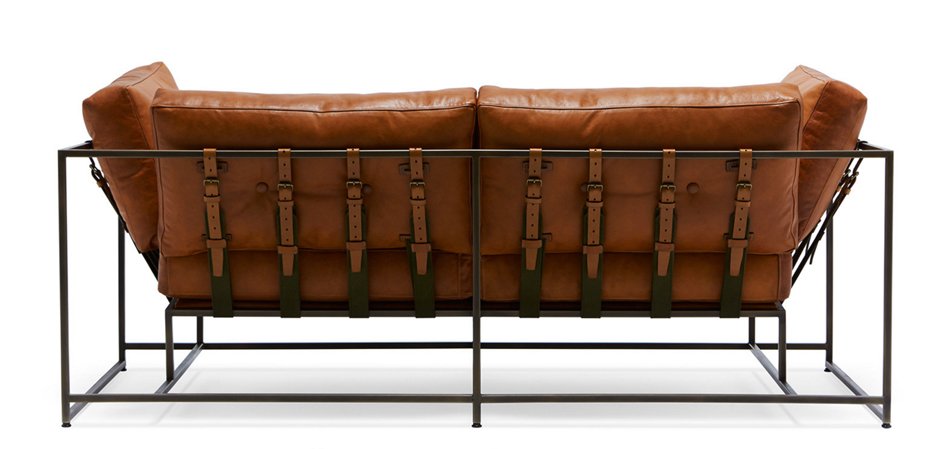 Двухместный диван Two Seat Encounter Leather Sofa