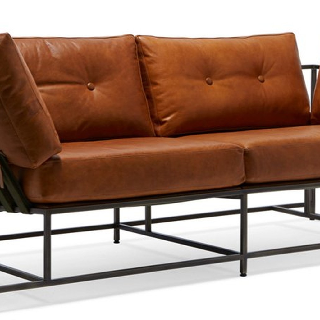 Двухместный диван Two Seat Encounter Leather Sofa