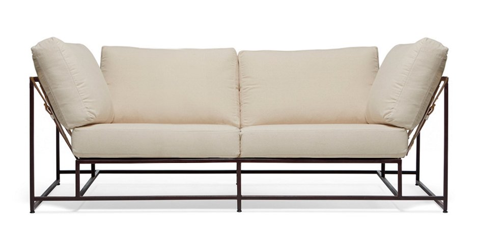 Двухместный диван Canvas & Copper Two Seat Sofa