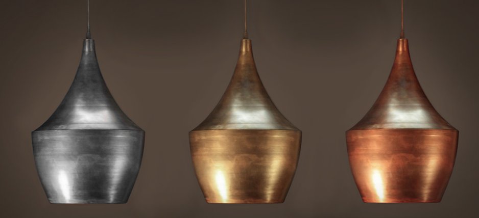 Подвесной светильник Copper Pendant Lamp Beat Light Fat