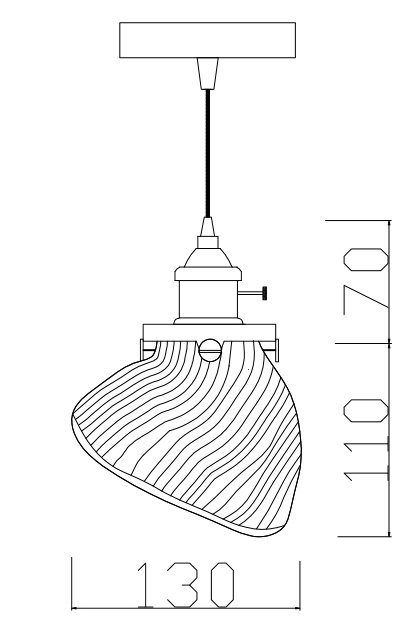Подвесной светильник Loft Sea Shell