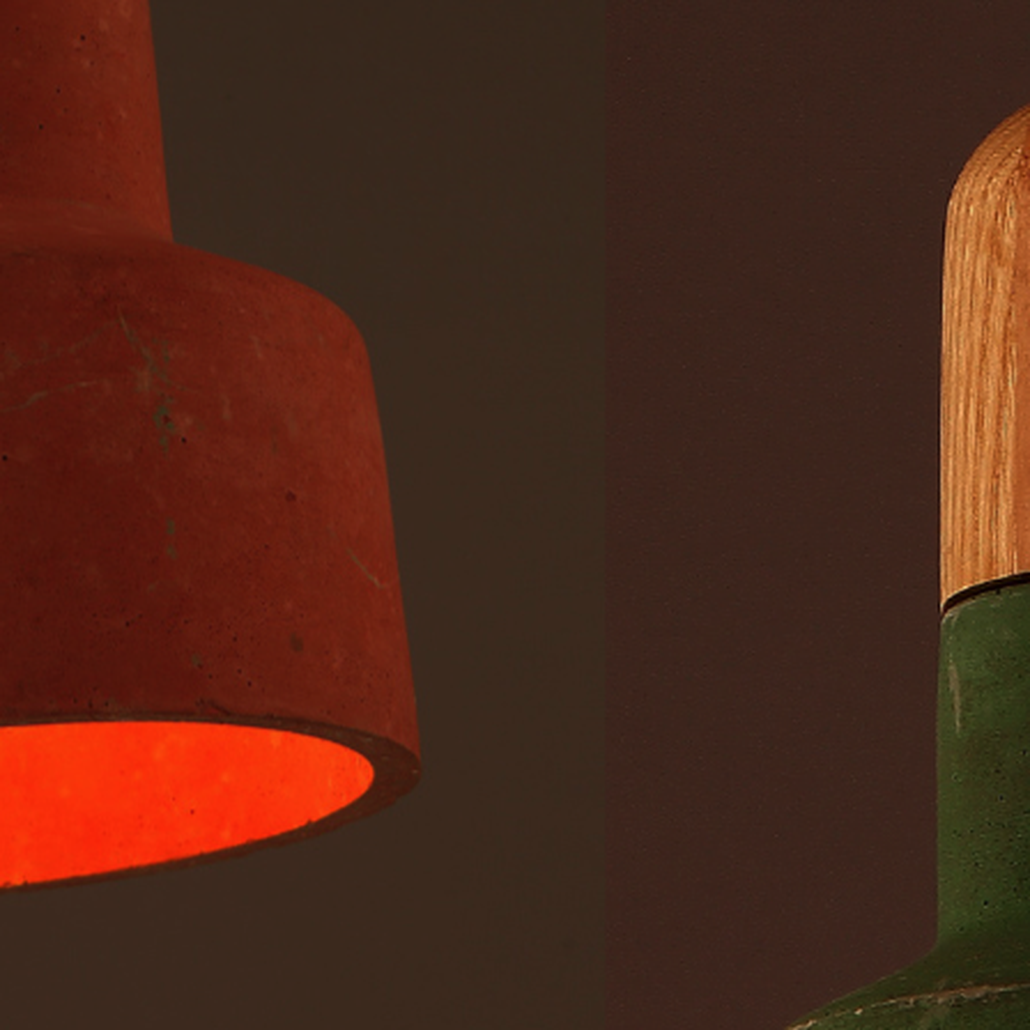Подвесной светильник Art Concrete Wooden Cope