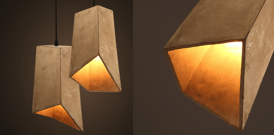 Подвесной светильник Art Concrete Column