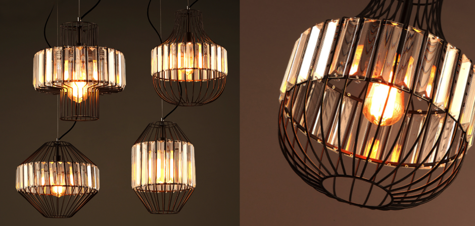 Подвесной светильник Glass Plate Pendant #2