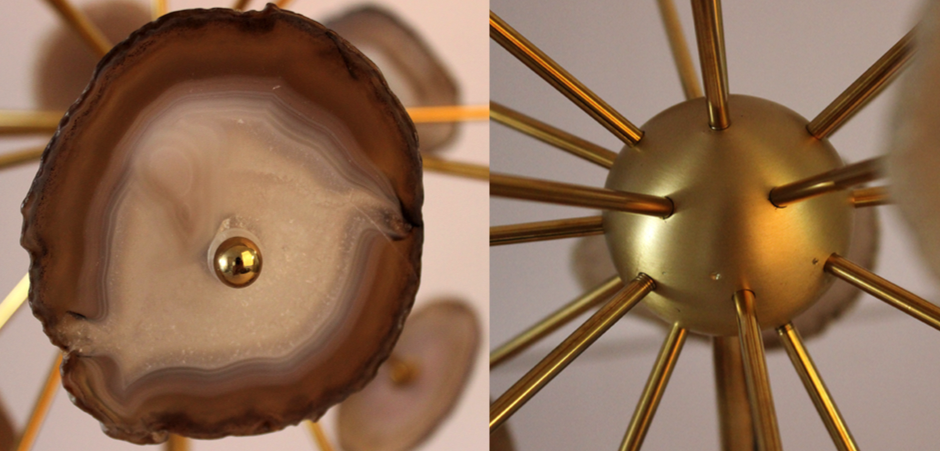 Аксессуар Agate Burst Brass