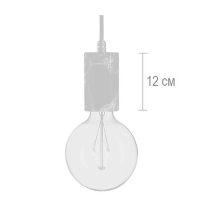 Подвесной светильник MARMOR TROM Rosso