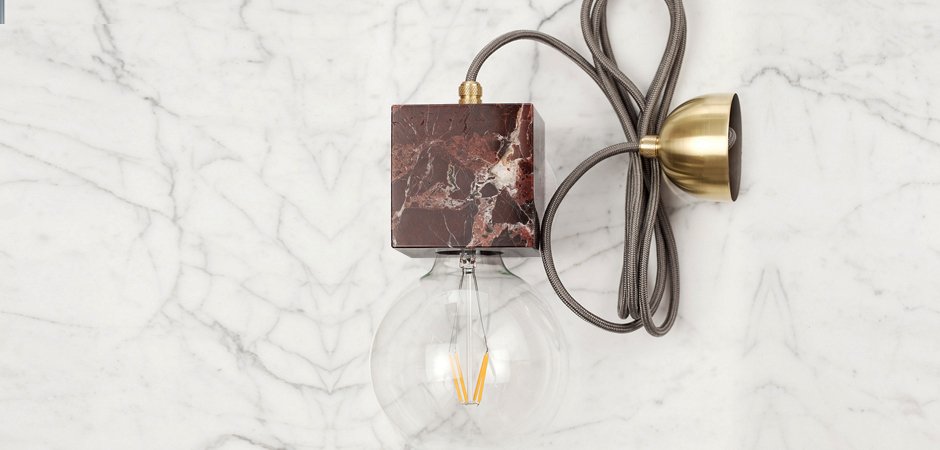 Подвесной светильник MARMOR VELDI Rosso