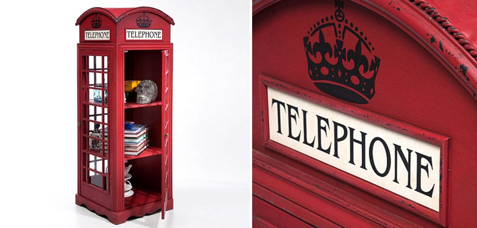 Витрина "Телефонная будка" London telephone box