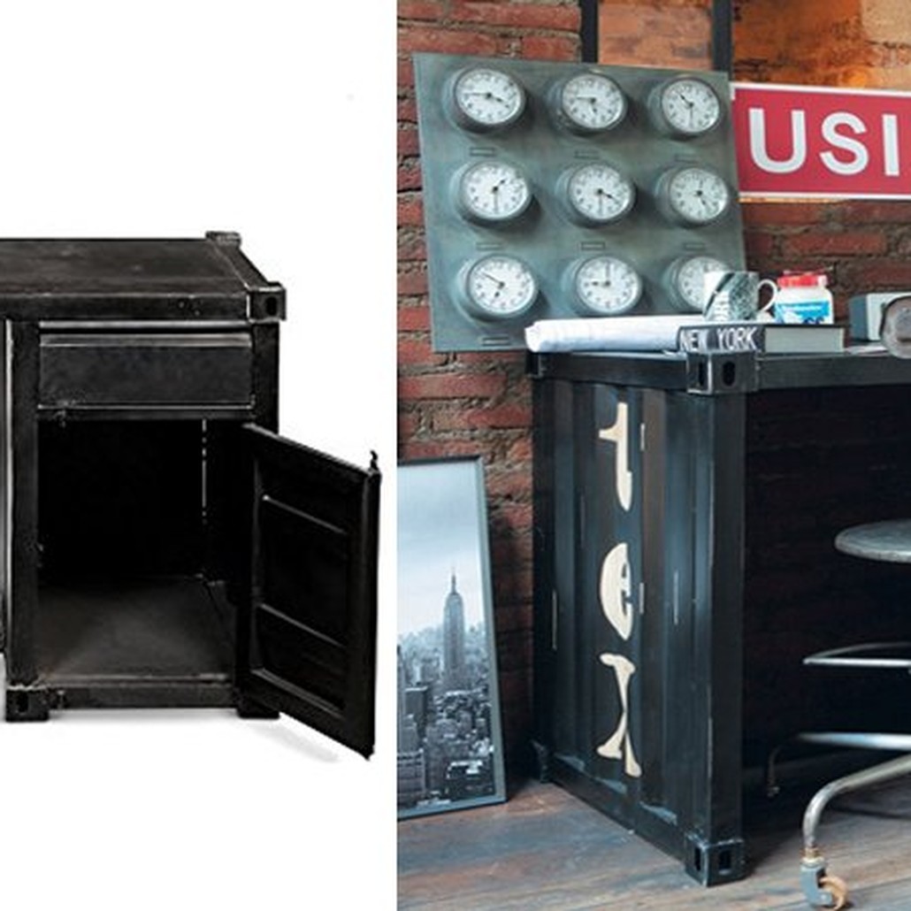 Письменный стол Metal Sea Container Desk