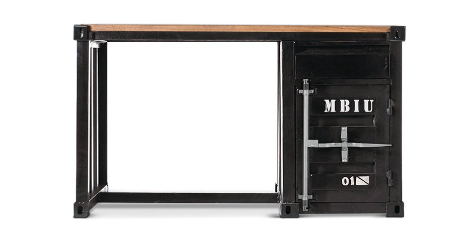 Письменный стол Metal & Oak Sea Container Desk