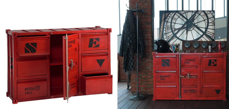 Комод морской контейнер CARLINGUE Sea Container